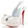 Replica Christian Louboutin Jenny 140mm Special Occasion Off White Cheap Fake Shoes