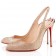 Replica Christian Louboutin Corneille 100mm Special Occasion Nude Cheap Fake Shoes