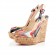 Replica Christian Louboutin Une plume 140mm Wedges Multicolor Cheap Fake Shoes