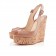 Replica Christian Louboutin Une plume 140mm Wedges Nude Cheap Fake Shoes