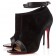 Replica Christian Louboutin Diptic 100mm Sandals Black Cheap Fake Shoes