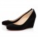 Replica Christian Louboutin Melisa 70mm Pumps Black Cheap Fake Shoes