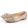 Replica Christian Louboutin Mostola Ballerinas Stone Cheap Fake Shoes