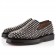 Replica Christian Louboutin Fred Au 14 Loafers Black/Silver Cheap Fake Shoes