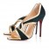 Replica Christian Louboutin Suzanana 100mm Peep Toe Pumps Green Cheap Fake Shoes