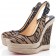 Replica Christian Louboutin Everesta 140mm Wedges Brown Cheap Fake Shoes